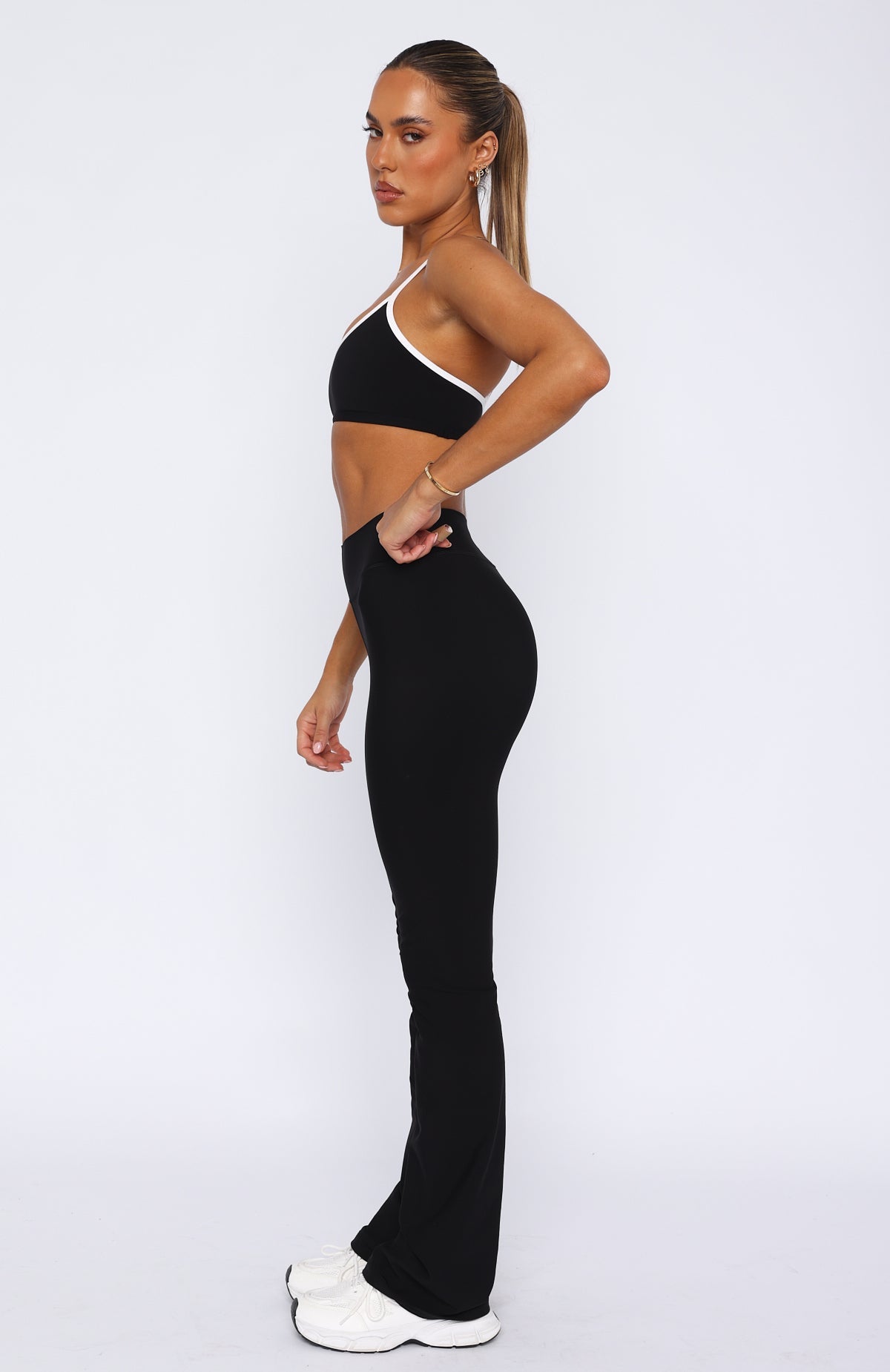 Forbliv aktiv Flare leggings Sort