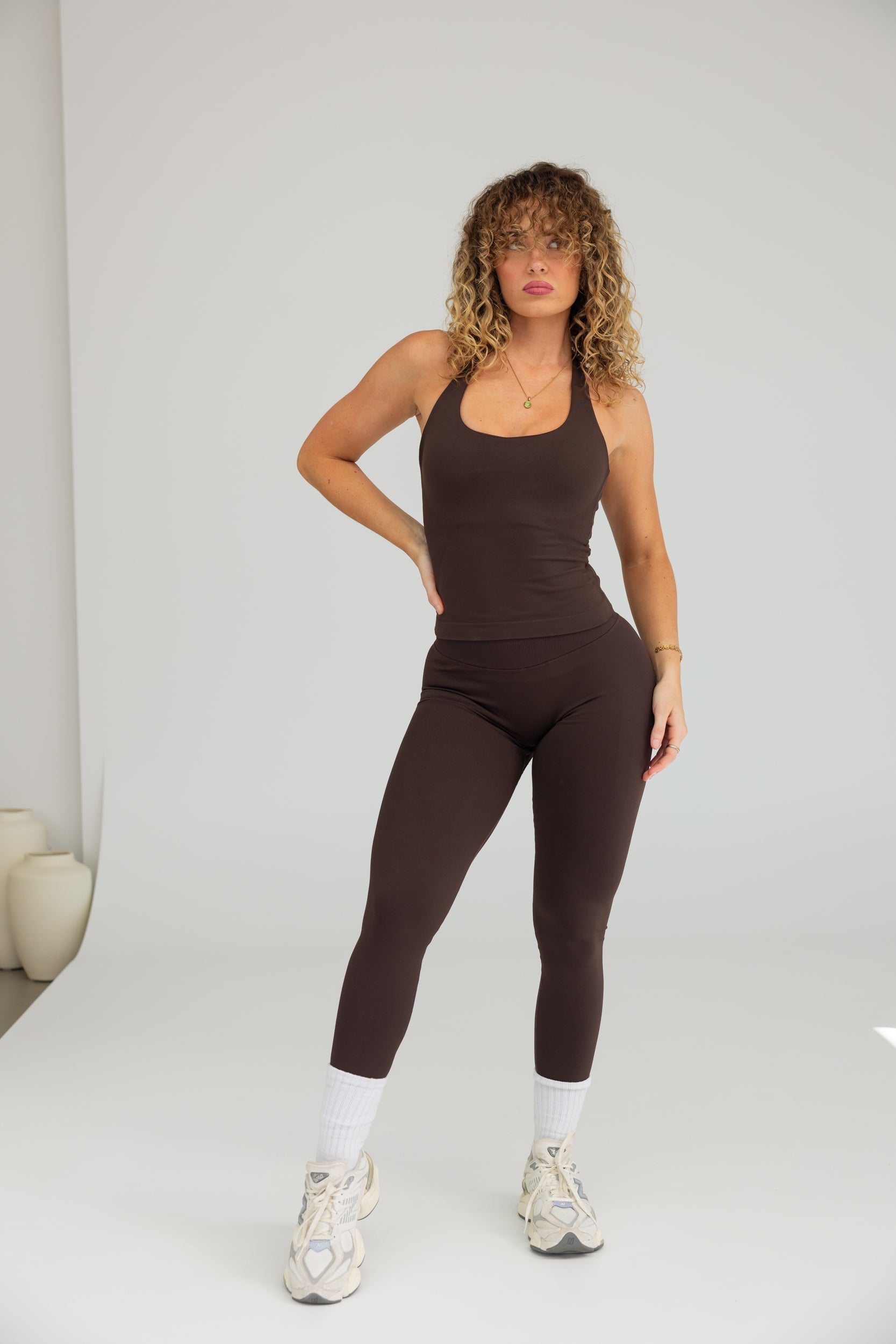 Daily Sculpt Tank Chocolate