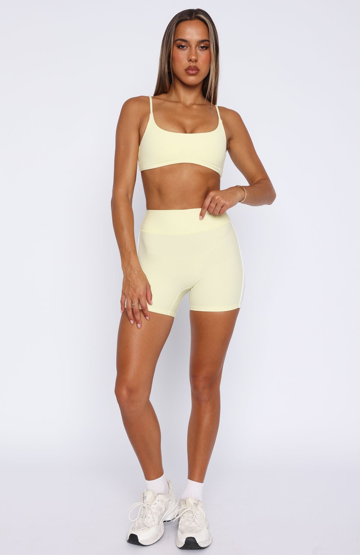 High Waisted Shorts Lemon