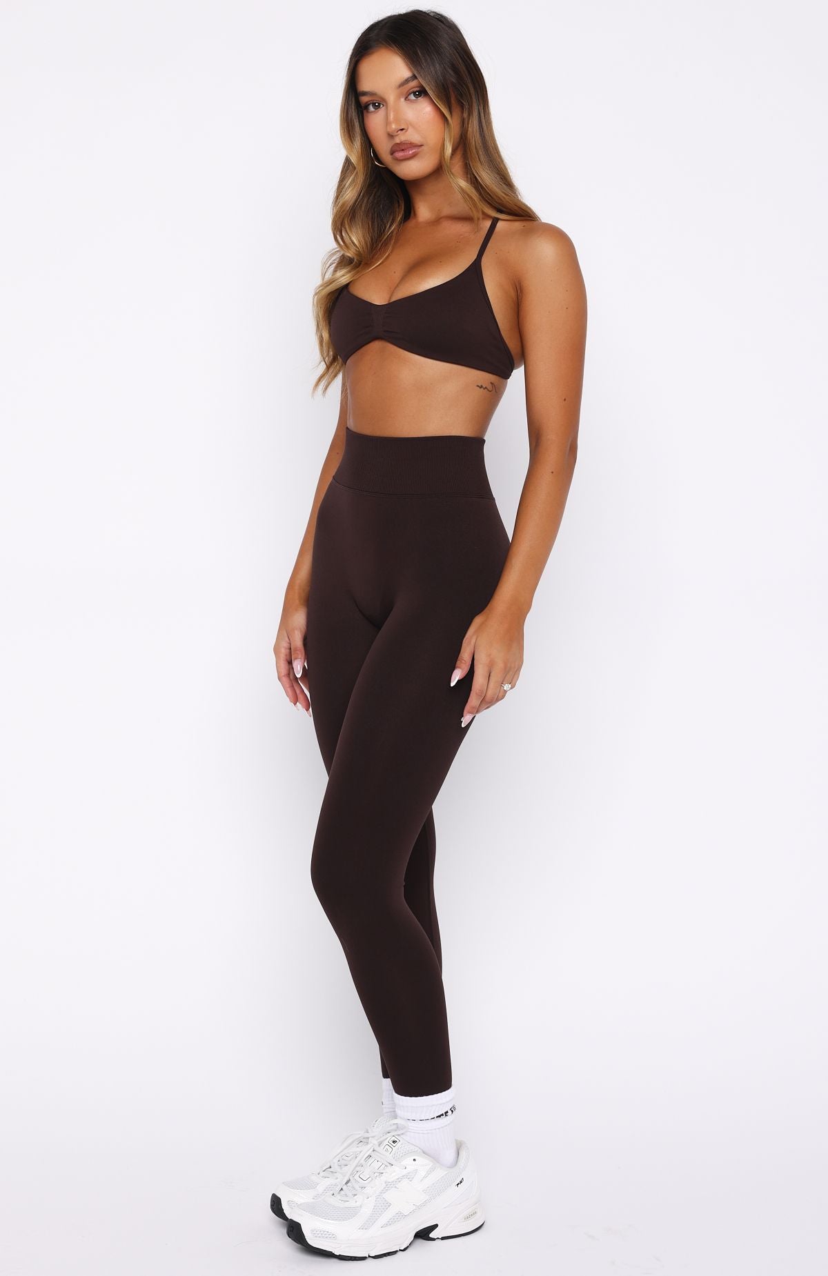 Seamless Leggings Dark Chocolate