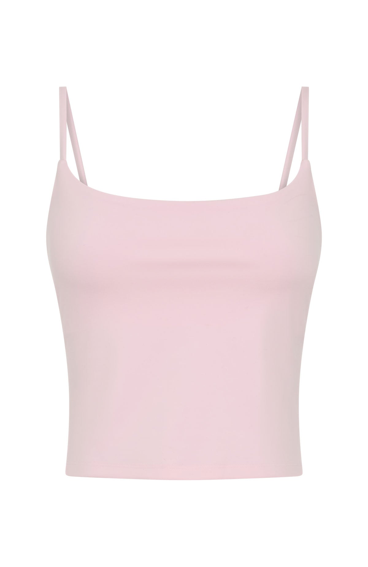 Scivola crop top canotta Rosa