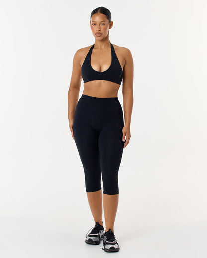 Form Invisible Scrunch Capri Leggings Black