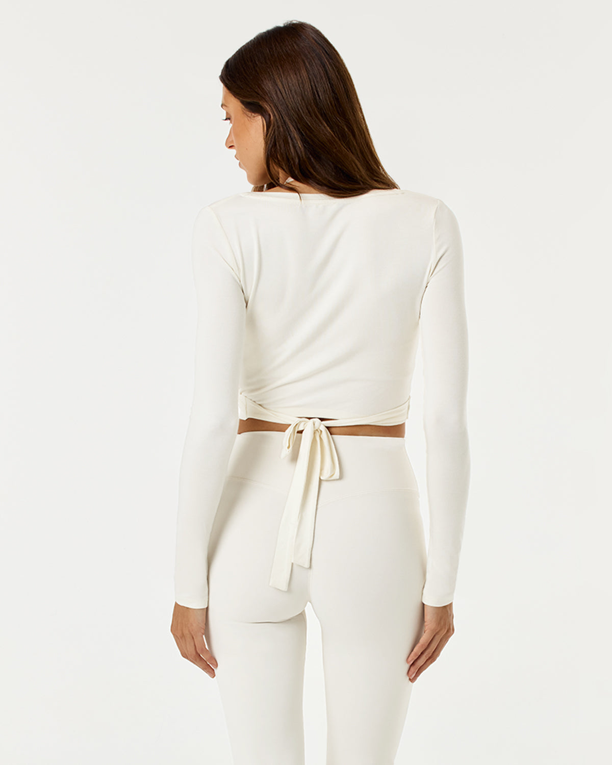 Ballet Wrap Top Vanilla