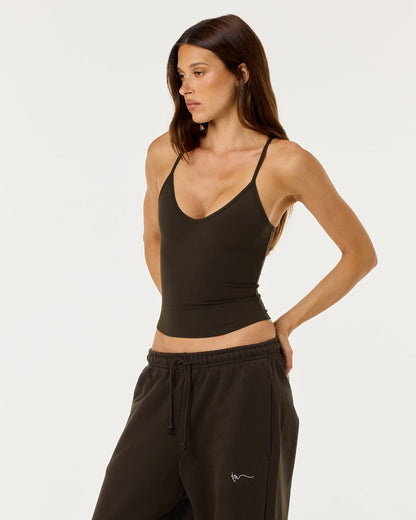 Form Leisure Tank Dark Chocolate