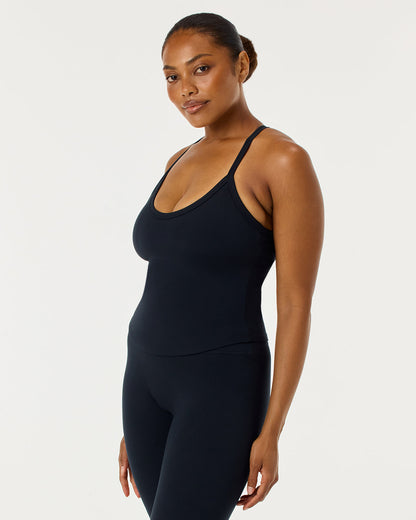 Serenity Camille Tank Black