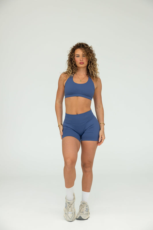 Essence Sculpt Shorts Navy Blue