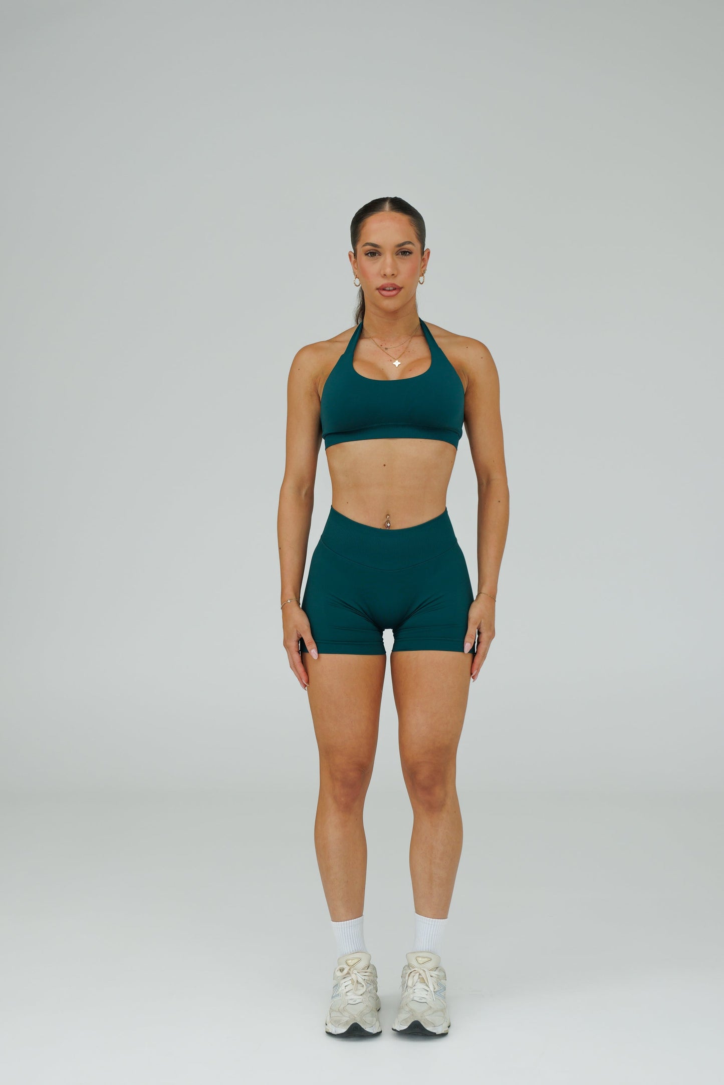 Essence Sculpt Shorts Forest Green
