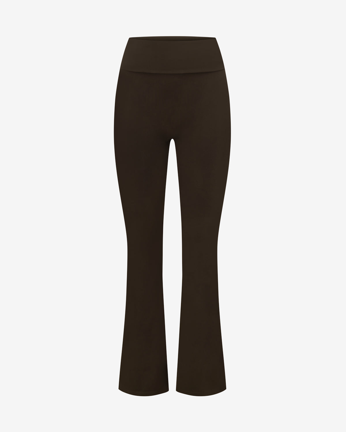 Form Invisible Scrunch Flare leggings Mørk chokolade