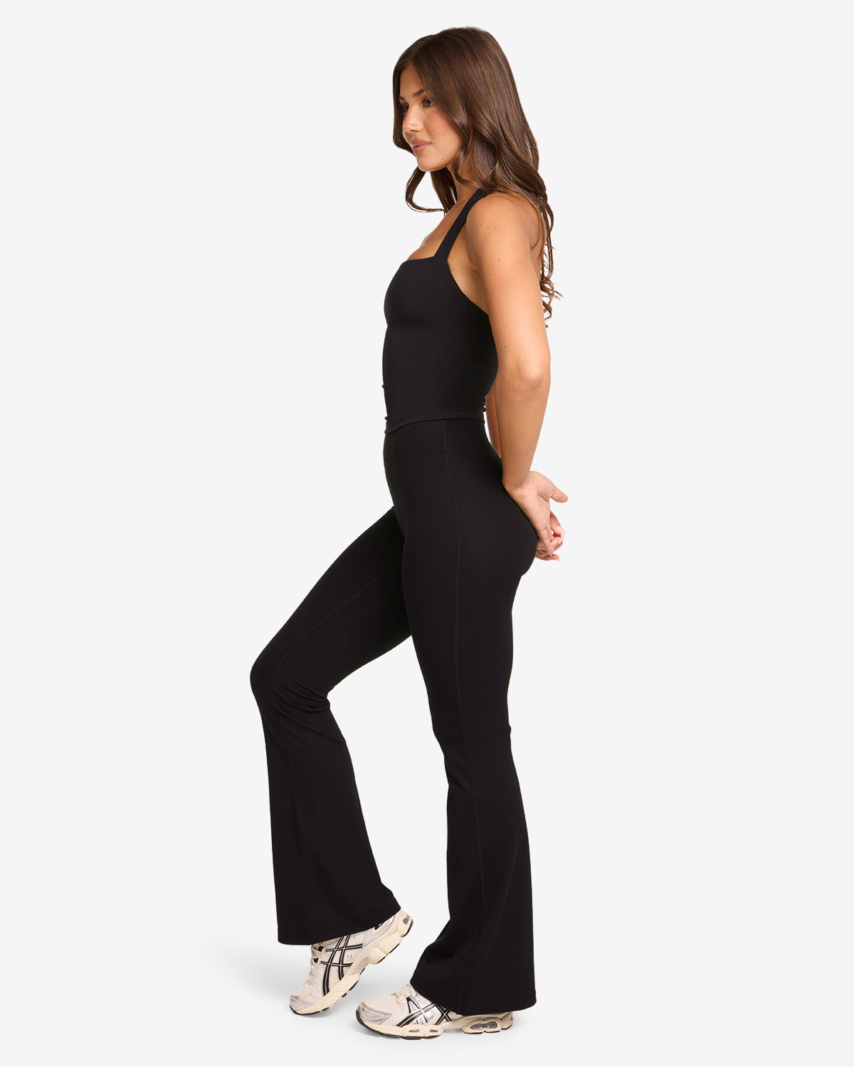 Form Invisible Scrunch Flare Leggings Black