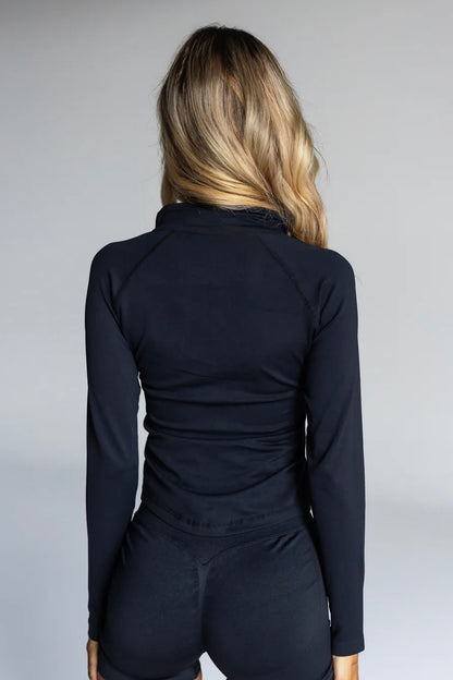 Contour Slim Jacket Black