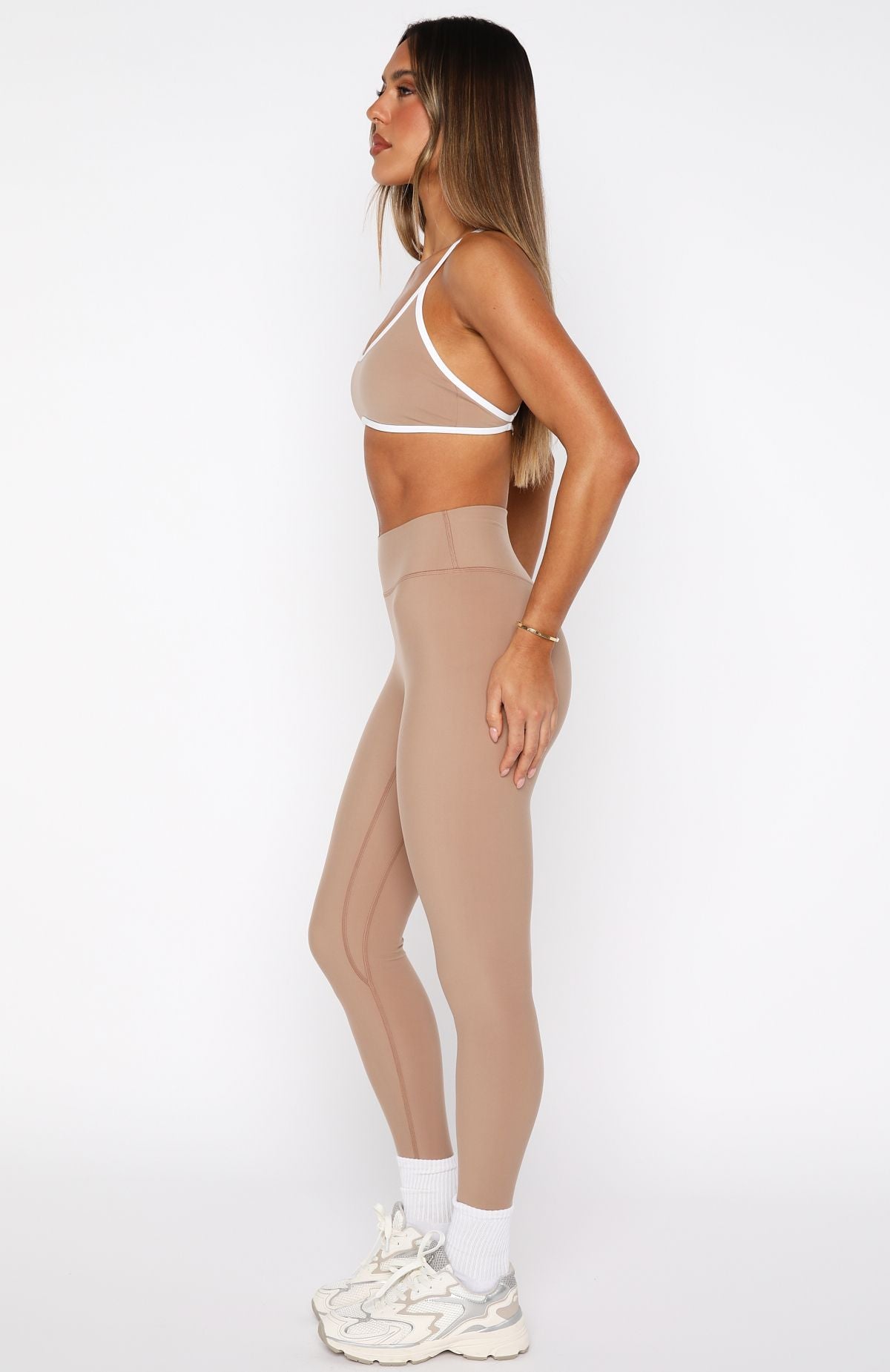High Waisted Leggings Caramel