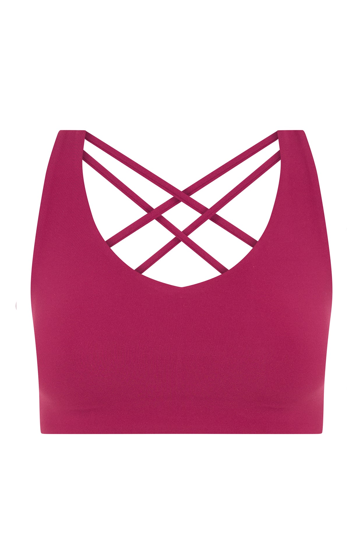 Breathable Raspberry Sculpt Bra