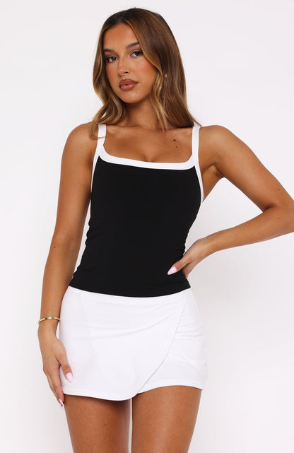 Active Tank Black/White