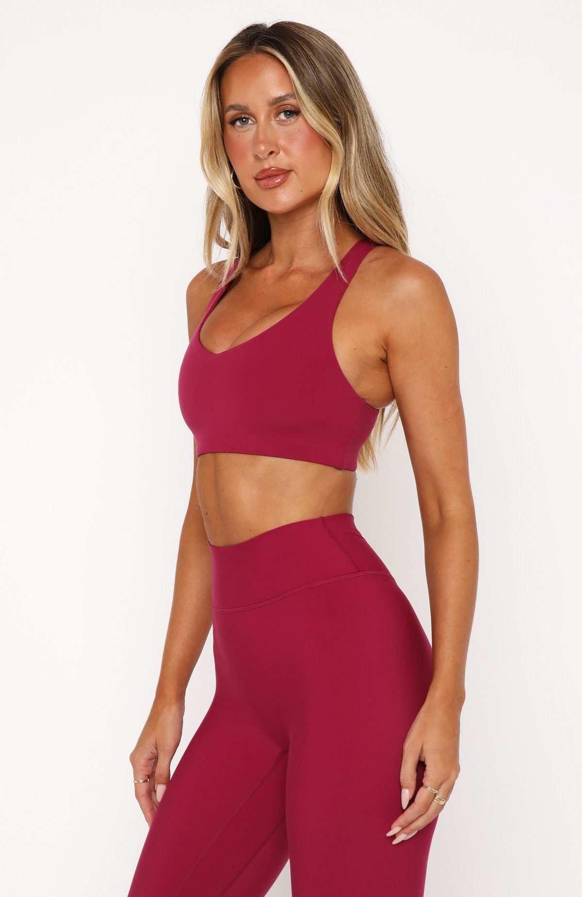 Breathable Raspberry Sculpt Bra