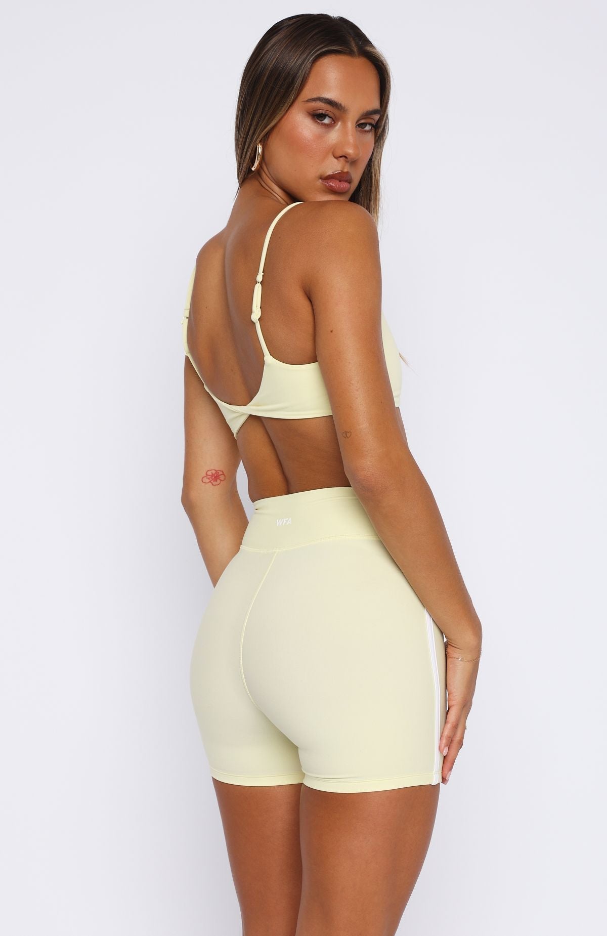 High Waisted Shorts Lemon