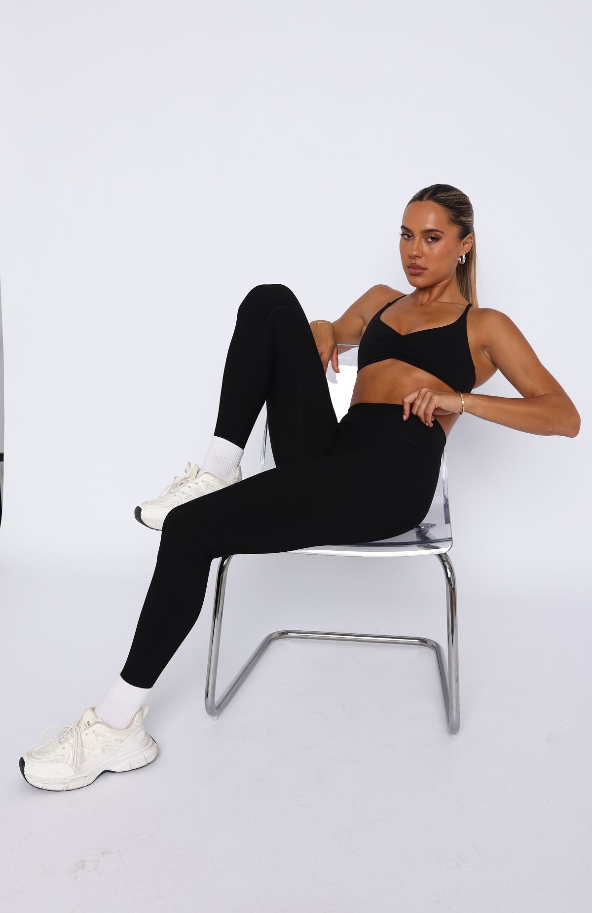 Propel High Waisted leggings Fekete
